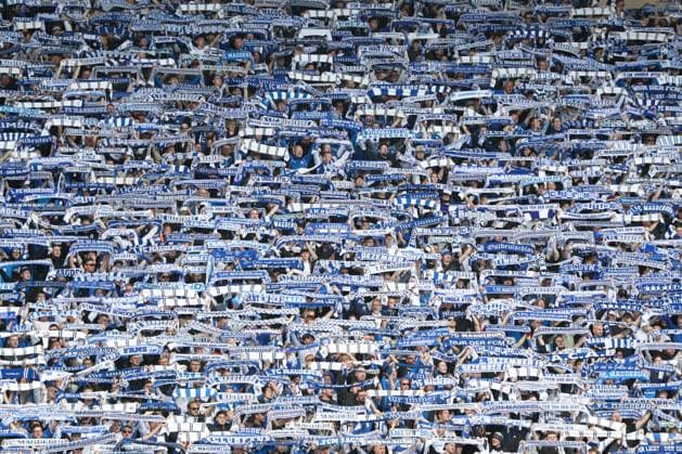 17.05.2026, xgox, Fussball - 2.Bundesliga 1.FC Magdeburg - 1.FC Kaiserslautern emspor, v.l. Symbolfoto, Symbolbild, Symbol, Fans, Zuschauer, Publikum, Magdeburg (DFL DFB REGULATIONS PROHIBIT ANY USE OF PHOTOGRAPHS as IMAGE SEQUENCES and or QUASI-VIDEO) Magdeburg