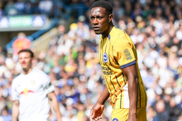 LEEDS, ENGLAND - MAY 17: Danny Welbeck of Brighton & Hove Albion during the Premier League match between Leeds United and Brighton & Hove Albion at Elland Road on May 17, 2026 in Leeds, England.  Copyright: xSeanxChandlerx xSPPx Sportspressphoto_SPR148693