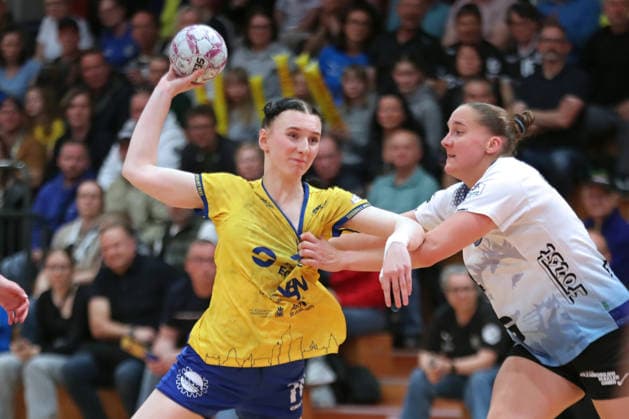 Handball, 2. Alsco HBF: HC Leipzig - Bergischer HC; 17.05.2026 Lisa Lammich (76, HC Leipzig). 2. Alsco Handball Bundesliga Frauen, HBF, Saison 2025 2026, 28. Spieltag: HC Leipzig vs. Bergischer HC am 17.05.2026 in der Sporthalle Brüderstraße Leipzig. Copyright: xBEAUTIFULxSPORTS JanxKaeferx