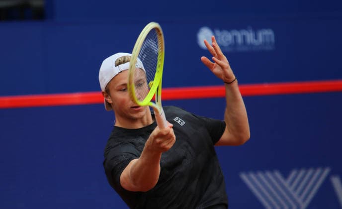 Bitpanda Hamburg Open, ATP, Tennis Herren 500, 2. Runde in der Qualifikation: DTB-Profi Max Schönhaus.