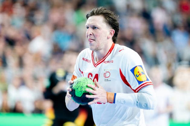 Dortmund 17.05.2026, Handball, Herren, Länderspiel, Deutschland Dänemark Lasse Kjaer Moller (Dänemark, 64) während des Spiels