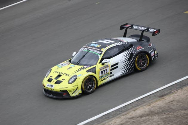 RECORD DATE NOT STATED 632 Jimmy Broadbent (GBR) Steve Brown (GBR) Misha Charoudin (NDL) Manuel Metzger (Frauenfeld GER), Porsche 911 GT3 Cup, Team: Black Falcon by Fanatec (GER) GER, Motorsport, 54. ADAC Ravenol 24H-Rennen Nuerburgring 2025, Rennen, Nuerburg, 17.05.2026 GER, Motorsport, 54. ADAC Ravenol 24H-Rennen Nuerburgring 2025, Rennen, Nuerburg, 17.05.2026 Nuerburg Copyright: xEibner-Pressefoto JuergenxAugstx EP_JAT