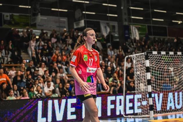 Szene mit Emma Hertha (17; SV Halle-Neustadt) Szene mit Emma Hertha (17; SV Halle-Neustadt)