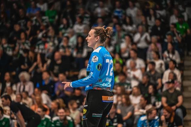 Szene mit Petra Hlogyik (72; Frisch auf Göppingen Frauen) in der EWS Arena Szene mit Petra Hlogyik (72; Frisch auf Göppingen Frauen)