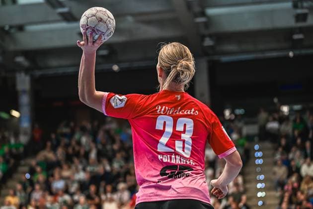 Szene mit Marie Polakova (23; SV Halle-Neustadt) Szene mit Marie Polakova (23; SV Halle-Neustadt)