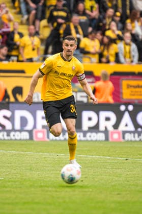 17.05.2026, xomx, Fussball 2.Bundesliga, Dynamo Dresden - Holstein Kiel v.l. Stefan Kutschke (Dynamo Dresden) (DFL DFB REGULATIONS PROHIBIT ANY USE OF PHOTOGRAPHS as IMAGE SEQUENCES and or QUASI-VIDEO) Dresden