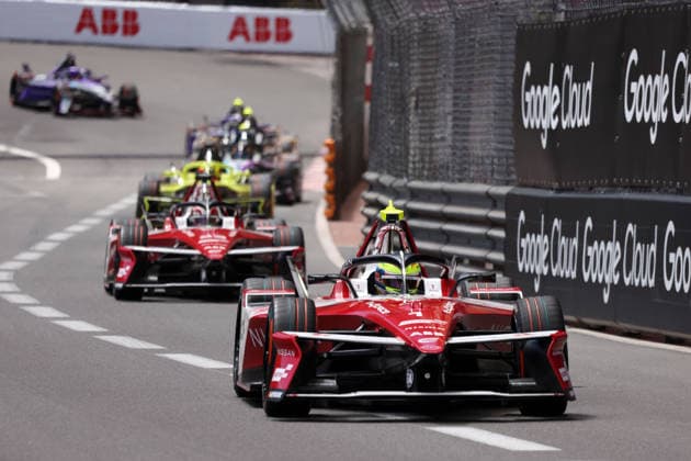 Oliver Rowland (GBR) Nissan, FE Rennen 2, FIA Formel E Weltmeisterschaft Saison 12, Monaco E- Prix, MonteCarlo, MC, 17.05.2026, FE