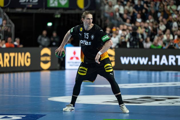 Mens Handball international match, Länderspiel, Nationalmannschaft Germany - Denmark. May 17, 2026 Juri Knorr (Germany Deutschland, 15), ; Mens Handball International Match, Germany - Denmark. May 17, 2026 Copyright: xBEAUTIFULxSPORTS Erlhofx