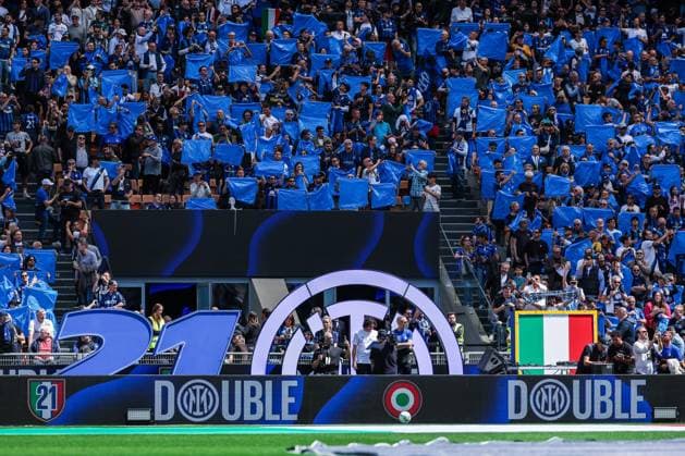 FOOTBALL - Serie A - Inter Milan - FC Internazionale vs Hellas Verona FC Photo by IPA ABACAPRESS.COM84788260 - A general view inside the stadium during Serie A 2025 26 football match between FC Internazionale and Hellas Verona FC at San Siro Stadium in Milan, Italy Milan Italy  Copyright: xIPAxSport ABACAx