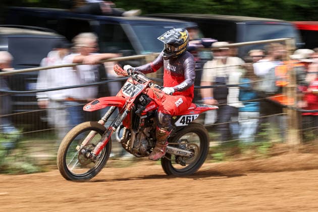 Nico Hug (461) Honda , Deutschland, Motorsport, ADAC Motocross Schopfheim 2026, Baden-Württembergische Motocross-Meisterschaft OPEN, 1. Lauf, 17.05.2026, Schopfheim Motocross Rennstrecke Deutschland Copyright: xGrantxHubbsx