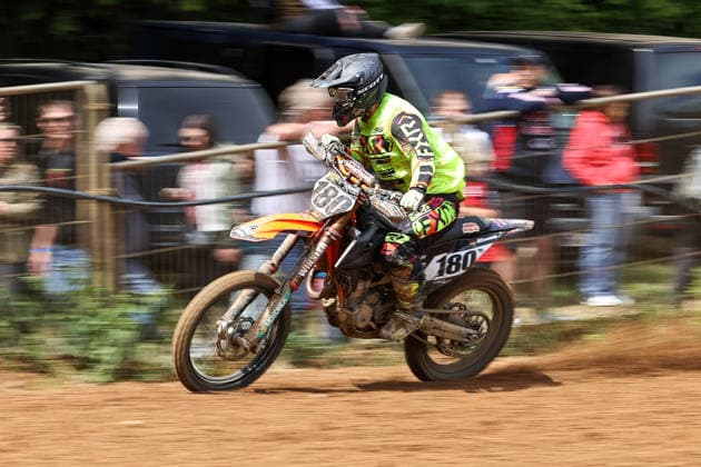 Markus Stradinger (180) KTM , Deutschland, Motorsport, ADAC Motocross Schopfheim 2026, Baden-Württembergische Motocross-Meisterschaft OPEN, 1. Lauf, 17.05.2026, Schopfheim Motocross Rennstrecke Deutschland Copyright: xGrantxHubbsx