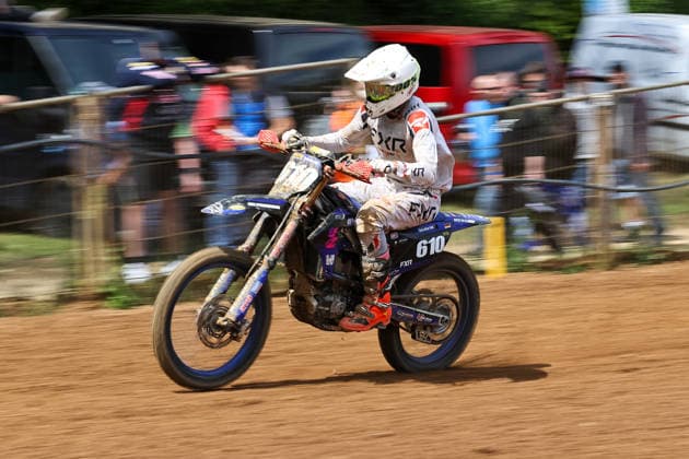 Sebastian Holz (610) Yamaha , Deutschland, Motorsport, ADAC Motocross Schopfheim 2026, Baden-Württembergische Motocross-Meisterschaft OPEN, 1. Lauf, 17.05.2026, Schopfheim Motocross Rennstrecke Deutschland Copyright: xGrantxHubbsx
