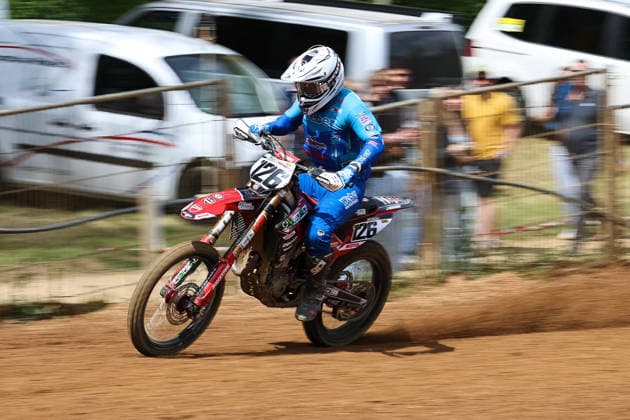 Moritz Schittenhelm (126) Ducati , Deutschland, Motorsport, ADAC Motocross Schopfheim 2026, Baden-Württembergische Motocross-Meisterschaft OPEN, 1. Lauf, 17.05.2026, Schopfheim Motocross Rennstrecke Deutschland Copyright: xGrantxHubbsx