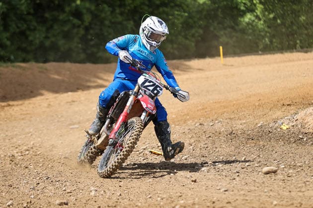 Moritz Schittenhelm (126) Ducati , Deutschland, Motorsport, ADAC Motocross Schopfheim 2026, Baden-Württembergische Motocross-Meisterschaft OPEN, 1. Lauf, 17.05.2026, Schopfheim Motocross Rennstrecke Deutschland Copyright: xGrantxHubbsx