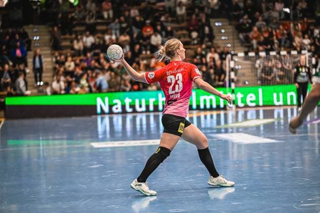 Szene mit Marie Polakova (23; SV Halle-Neustadt) Szene mit Marie Polakova (23; SV Halle-Neustadt)