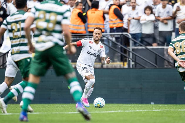 Brasileirao 2026: Santos vs. Coritiba SAO PAULO, BRAZIL - MAY 16: Neymar in the match between Santos and Coritiba, valid for the Sixteenth round of the Brasileirao 2026, this Sunday (17), at Neo Quimica Arena, SP, Brazil on May 17, 2026. Copyright: xJhonyxInacioxJhonyxInaciox