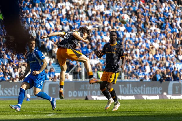 Deutschland: 2.Bundesliga, 34. Spieltag, Saison 2025 2026, 1.FC Magdeburg vs 1. FC Kaiserslautern Avnet Arena (Magdeburg) : Robinson Leon (1. FC Kaiserslautern, 37)