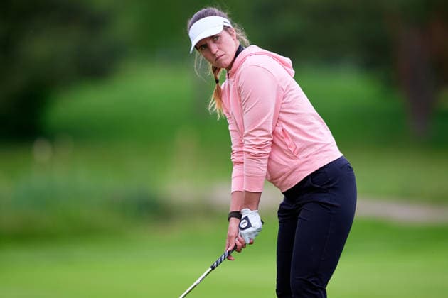 GER, Winsen (Luhe), Amundi German Masters, Ladies European Tour (LET), (14.05.-17.05.2026), Green Eagle Golf Courses, Round 4, Leonie Harm (Deutschland), Siegerin des AMUNDI German Masters, Runde 4, Samstag 17.05.2026,Runde 4, GER, Winsen (Luhe), Amundi German Masters, Ladies European Tour (LET), (14.05.-17.05.2026), Green Eagle Golf Courses, Copyright: xClaudiusxRauchx