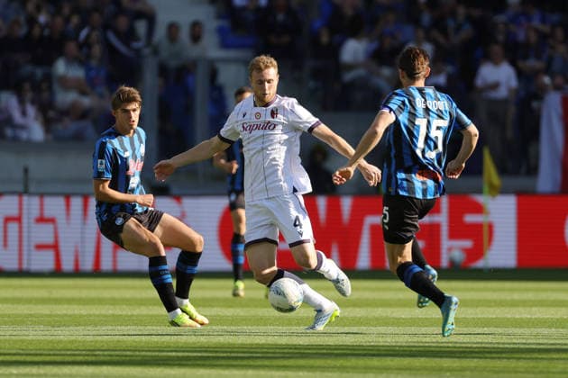 Bologna s Tommaso Pobega during the Serie A soccer match between Atalanta and Bologna at the New Balance Arena Stadium in Bergamo Italy - Sunday, 17 may 2026. - Soccer .  Copyright: xAlbertoxMariani LaPressex