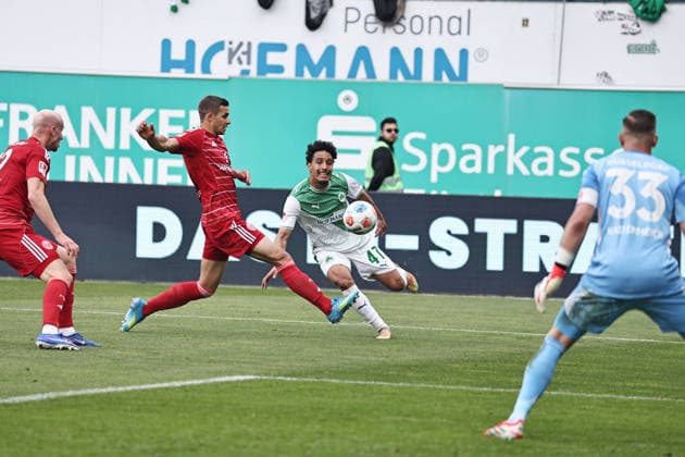 Sayfallah Ltaief, Fürth, im Rückrundenspiel der Saison 2025 2026 zwischen SpVgg Greuther Fürth und Fortuna Düsseldorf (3:0) in Fürth; 17 05 2026; -