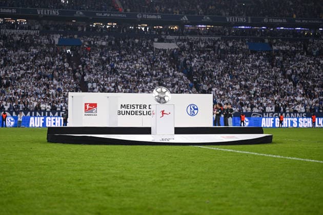 17.05.2026, Fussball, 2. Bundesliga, Saison 2025 2026, 34. Spieltag, FC Schalke 04 - Eintracht Braunschweig, Meisterfeier FC Schalke 04 2. Bundesliga, xRHR-FOTO YYx
