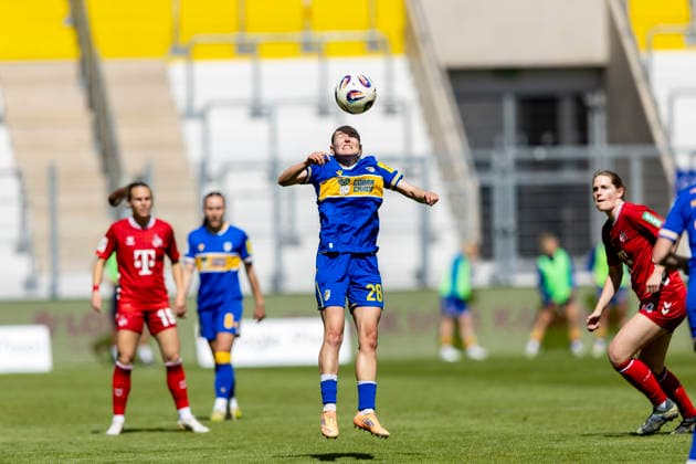 Google Pixel Frauen-Bundesliga: FC Carl Zeiss Jena vs. 1. FC Köln; Jena; 17.05.2026 Emily Reske ( 28; FC Carl Zeiss Jena) Google Pixel Frauen-Bundesliga: FC Carl Zeiss Jena vs. 1. FC Köln; ad hoc arena im Ernst-Abbe-Sportfeld; 17.05.2026 DFB REGULATIONS PROHIBIT ANY USE OF PHOTOGRAPHS AS IMAGE SEQUENCES AND OR QUASI-VIDEO. Copyright: xBEAUTIFULxSPORTS Duehringx