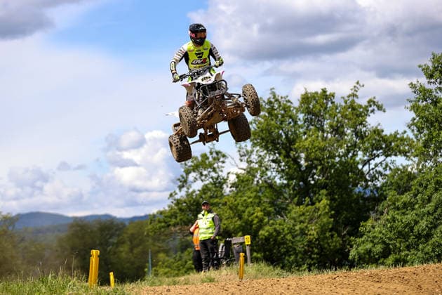 Manfred Zienecker (89) DEU Yamaha , Deutschland, Motorsport, ADAC Motocross Schopfheim 2026, DMX Quad Deutsche Meisterschaft, 1. Lauf, 17.05.2026, Schopfheim Motocross Rennstrecke Deutschland Copyright: xGrantxHubbsx