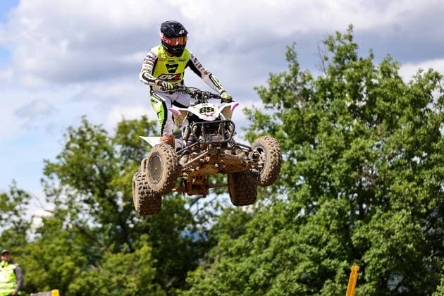 Manfred Zienecker (89) DEU Yamaha , Deutschland, Motorsport, ADAC Motocross Schopfheim 2026, DMX Quad Deutsche Meisterschaft, 1. Lauf, 17.05.2026, Schopfheim Motocross Rennstrecke Deutschland Copyright: xGrantxHubbsx