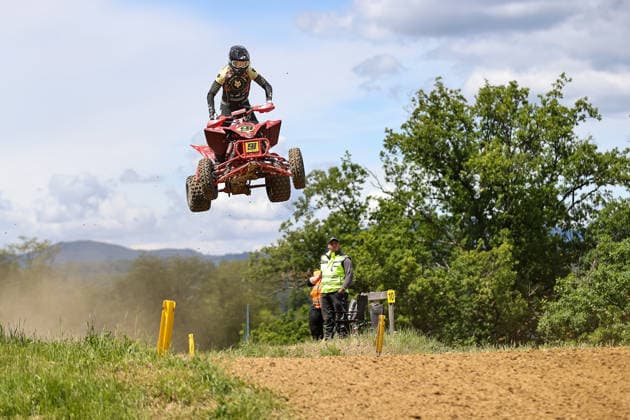 Adam Tucek (91) CZE Yamaha , Deutschland, Motorsport, ADAC Motocross Schopfheim 2026, DMX Quad Deutsche Meisterschaft, 1. Lauf, 17.05.2026, Schopfheim Motocross Rennstrecke Deutschland Copyright: xGrantxHubbsx