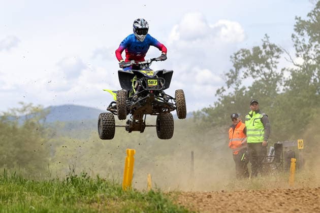 Justin Linke (567) DEU Yamaha , Deutschland, Motorsport, ADAC Motocross Schopfheim 2026, DMX Quad Deutsche Meisterschaft, 1. Lauf, 17.05.2026, Schopfheim Motocross Rennstrecke Deutschland Copyright: xGrantxHubbsx