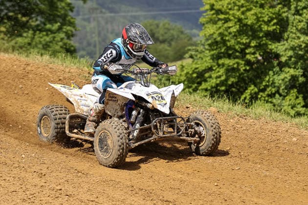Jordi Niclas Gieler (526) DEU Yamaha , Deutschland, Motorsport, ADAC Motocross Schopfheim 2026, DMX Quad Deutsche Meisterschaft, 1. Lauf, 17.05.2026, Schopfheim Motocross Rennstrecke Deutschland Copyright: xGrantxHubbsx