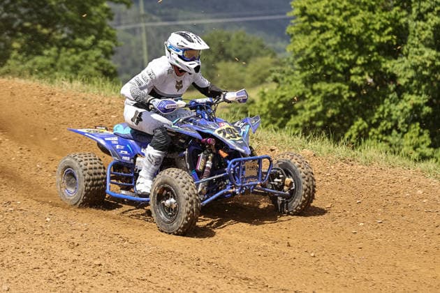 Robin Lüthi (295) CHE Yamaha , Deutschland, Motorsport, ADAC Motocross Schopfheim 2026, DMX Quad Deutsche Meisterschaft, 1. Lauf, 17.05.2026, Schopfheim Motocross Rennstrecke Deutschland Copyright: xGrantxHubbsx