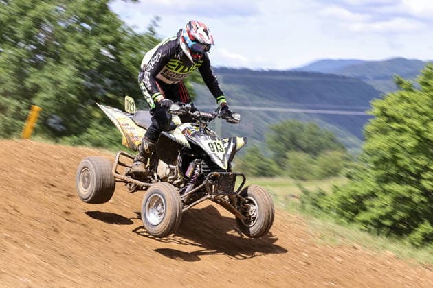 Ralf Scharnbach (913) DEU Yamaha , Deutschland, Motorsport, ADAC Motocross Schopfheim 2026, DMX Quad Deutsche Meisterschaft, 1. Lauf, 17.05.2026, Schopfheim Motocross Rennstrecke Deutschland Copyright: xGrantxHubbsx