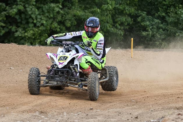 Manfred Zienecker (89) DEU Yamaha , Deutschland, Motorsport, ADAC Motocross Schopfheim 2026, DMX Quad Deutsche Meisterschaft, 1. Lauf, 17.05.2026, Schopfheim Motocross Rennstrecke Deutschland Copyright: xGrantxHubbsx