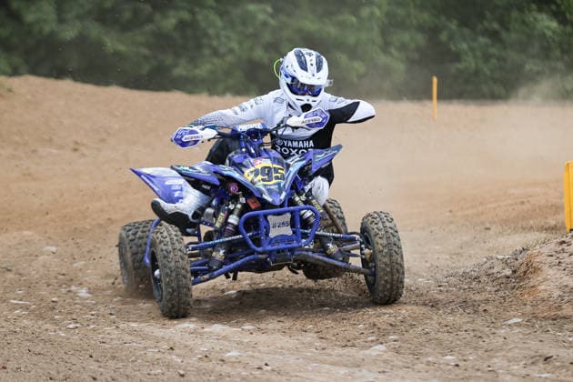 Robin Lüthi (295) CHE Yamaha , Deutschland, Motorsport, ADAC Motocross Schopfheim 2026, DMX Quad Deutsche Meisterschaft, 1. Lauf, 17.05.2026, Schopfheim Motocross Rennstrecke Deutschland Copyright: xGrantxHubbsx