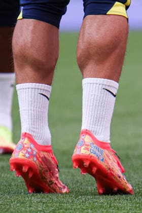 Atletico de Madrid vs. Girona, on the 37th matchday of the 2025 26 Spanish First Division May 17, 2026, Madrid, Spain: Antoine Griezmann shoes during the Spanish championship LaLiga football match between Atletico de Madrid and Girona CF on 17 May 2026 at Estadio Santiago Bernabeu in Madrid, Spain. Madrid, Spain Madrid Madrid Spain Copyright: xAlejandroxMatiasx