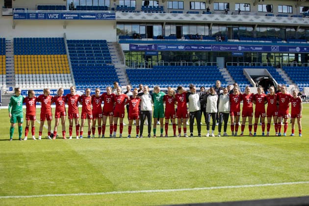 Google Pixel Frauen-Bundesliga: FC Carl Zeiss Jena vs. 1. FC Köln; Jena; 17.05.2026 Jubel, 1. FC Köln Google Pixel Frauen-Bundesliga: FC Carl Zeiss Jena vs. 1. FC Köln; ad hoc arena im Ernst-Abbe-Sportfeld; 17.05.2026 DFB REGULATIONS PROHIBIT ANY USE OF PHOTOGRAPHS AS IMAGE SEQUENCES AND OR QUASI-VIDEO. Copyright: xBEAUTIFULxSPORTS Duehringx
