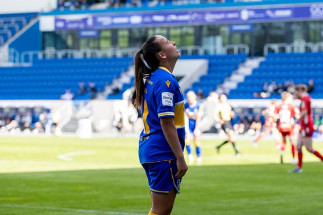 Google Pixel Frauen-Bundesliga: FC Carl Zeiss Jena vs. 1. FC Köln; Jena; 17.05.2026 Nelly Juckel ( 31; FC Carl Zeiss Jena) Google Pixel Frauen-Bundesliga: FC Carl Zeiss Jena vs. 1. FC Köln; ad hoc arena im Ernst-Abbe-Sportfeld; 17.05.2026 DFB REGULATIONS PROHIBIT ANY USE OF PHOTOGRAPHS AS IMAGE SEQUENCES AND OR QUASI-VIDEO. Copyright: xBEAUTIFULxSPORTS Duehringx