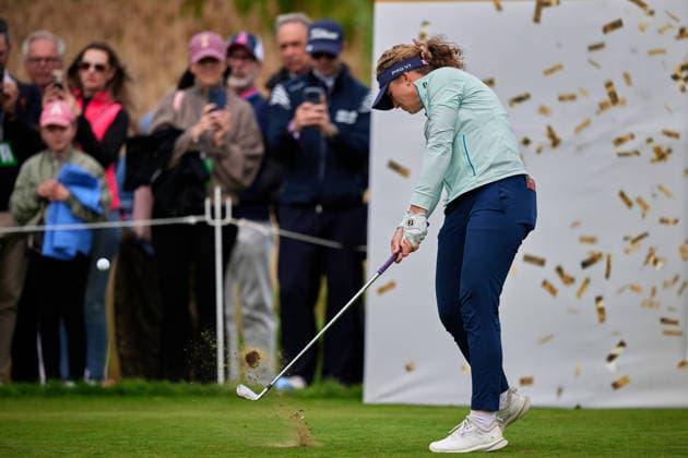 GER, Winsen (Luhe), Amundi German Masters, Ladies European Tour (LET), (14.05.-17.05.2026), Green Eagle Golf Courses, Round 4, Sara Kouskova (Czech Republic), Runde 4, Samstag 17.05.2026, GER, Winsen (Luhe), Amundi German Masters, Ladies European Tour (LET), (14.05.-17.05.2026), Green Eagle Golf Courses, Copyright: xClaudiusxRauchx