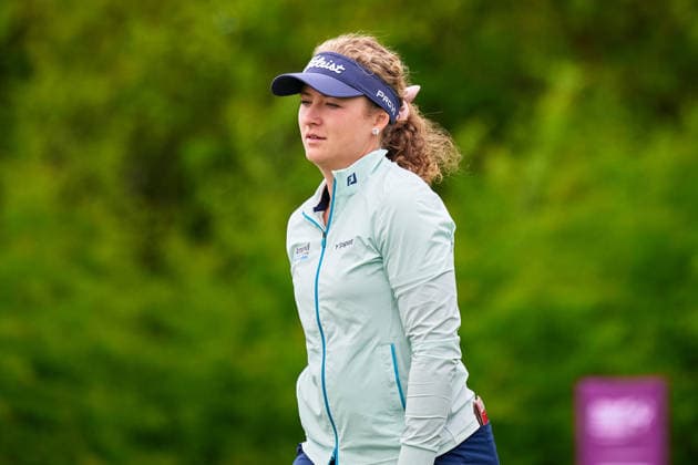 GER, Winsen (Luhe), Amundi German Masters, Ladies European Tour (LET), (14.05.-17.05.2026), Green Eagle Golf Courses, Round 4, Sara Kouskova (Czech Republic), Runde 4, Samstag 17.05.2026, GER, Winsen (Luhe), Amundi German Masters, Ladies European Tour (LET), (14.05.-17.05.2026), Green Eagle Golf Courses, Copyright: xClaudiusxRauchx