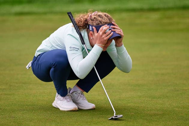 GER, Winsen (Luhe), Amundi German Masters, Ladies European Tour (LET), (14.05.-17.05.2026), Green Eagle Golf Courses, Round 4, Sara Kouskova (Czech Republic), Runde 4, Samstag 17.05.2026, GER, Winsen (Luhe), Amundi German Masters, Ladies European Tour (LET), (14.05.-17.05.2026), Green Eagle Golf Courses, Copyright: xClaudiusxRauchx