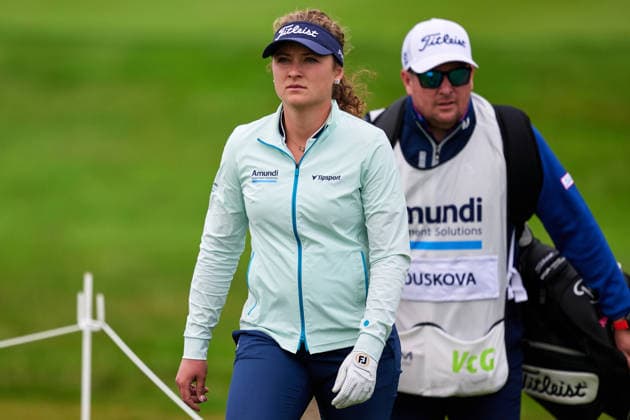 GER, Winsen (Luhe), Amundi German Masters, Ladies European Tour (LET), (14.05.-17.05.2026), Green Eagle Golf Courses, Round 4, Sara Kouskova (Czech Republic), Runde 4, Samstag 17.05.2026, GER, Winsen (Luhe), Amundi German Masters, Ladies European Tour (LET), (14.05.-17.05.2026), Green Eagle Golf Courses, Copyright: xClaudiusxRauchx