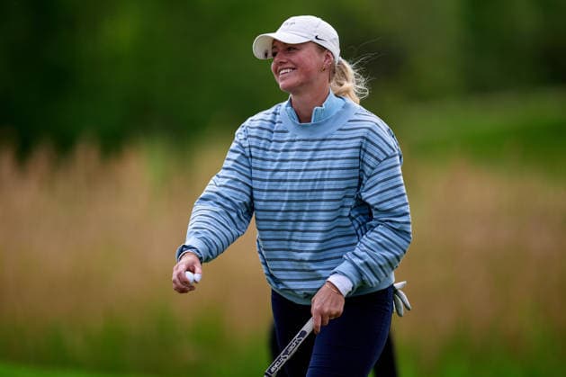 GER, Winsen (Luhe), Amundi German Masters, Ladies European Tour (LET), (14.05.-17.05.2026), Green Eagle Golf Courses, Round 4, Sofie Kibsgaard (Denmark) Runde 4, Samstag 17.05.2026, GER, Winsen (Luhe), Amundi German Masters, Ladies European Tour (LET), (14.05.-17.05.2026), Green Eagle Golf Courses, Copyright: xClaudiusxRauchx