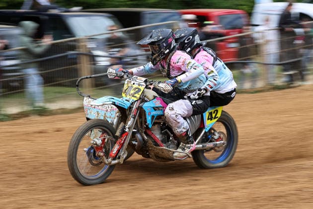 David Schellmann und Ben Gutekunst DEU (42) VMC-Zabel , Deutschland, Motorsport, ADAC Motocross Schopfheim 2026, DMX Seitenwagen Deutsche Meisterschaft, 1. Lauf, 17.05.2026, Schopfheim Motocross Rennstrecke Deutschland Copyright: xGrantxHubbsx