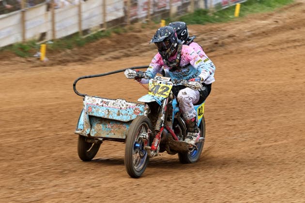 David Schellmann und Ben Gutekunst DEU (42) VMC-Zabel , Deutschland, Motorsport, ADAC Motocross Schopfheim 2026, DMX Seitenwagen Deutsche Meisterschaft, 1. Lauf, 17.05.2026, Schopfheim Motocross Rennstrecke Deutschland Copyright: xGrantxHubbsx