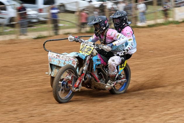 David Schellmann und Ben Gutekunst DEU (42) VMC-Zabel , Deutschland, Motorsport, ADAC Motocross Schopfheim 2026, DMX Seitenwagen Deutsche Meisterschaft, 1. Lauf, 17.05.2026, Schopfheim Motocross Rennstrecke Deutschland Copyright: xGrantxHubbsx