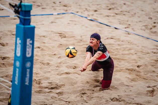 Beachvolleyball Frauen Allianz German Beach Tour 2026 Tourstop Düsseldorf 17.05.2026 Melanie Gernert Düsseldorf Robert-Lehr-Ufer Nordrhein-Westfalen Deutschland