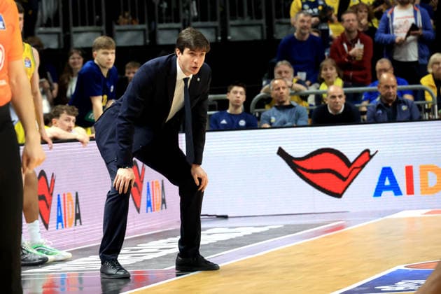 DEU, easyCredit BBL, ALBA vs. Rasta Vechta, 17.05.2026, Uber-Arena, Berlin, DEU, easyCredit BBL, ALBA vs. Rasta Vechta, im Bild CHEFTRAINER Pedro Calles (ALBA Berlin)