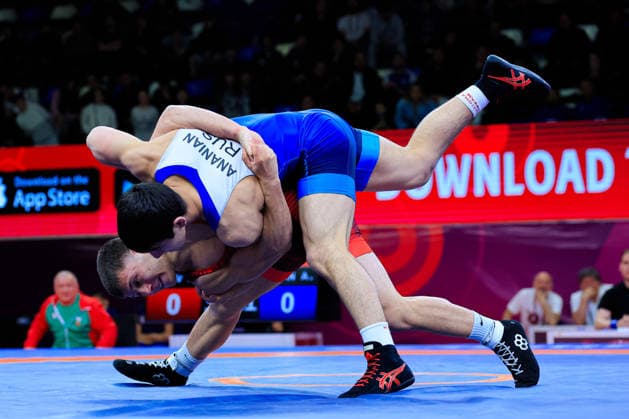 U17, U 17 Wrestling European Championships 71kg FS - Nikolay Stoykov Iliev (BUL) df. Artem Ananian (RUS)