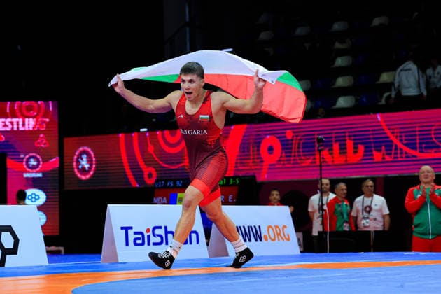 U17, U 17 Wrestling European Championships 71kg FS - Nikolay Stoykov Iliev (BUL)